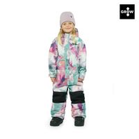HORSEFEATHERS Detská zimná kombinéza Spirit One Piece - rainbow velikost 3-4