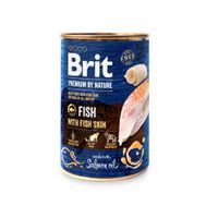 Brit konzerv Premium by Nature Fish & Fish Skin 400 g | Kutyakonzerv