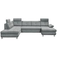 MID.YOU SEDACÍ SOUPRAVA, textil, světle šedá