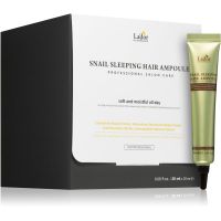 La'dor Snail Sleeping Hair Ampoule Ampulas ādas kopšanai nakts laikā veseliem un sakoptiem matiem 20x20 ml