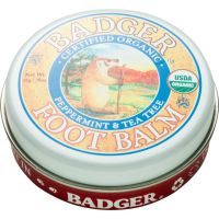 Badger Balm Feuchtigkeit spendender Balsam für trockene und rissige Füße 21 g