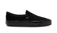 Vans LX Slip-On Reissue 98 - Pánske - Tenisky Vans - Čierne - VN0007PJBKA1 - Veľkosť: 42