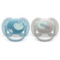 Philips Avent Ultrasoft Premium 6-18m duda Animal Boy 2 kos