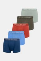 Tommy Hilfiger priliehavé boxerky pánske bavlnené s elastanom 5-pak