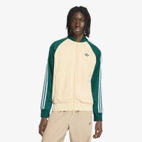 Φούτερ adidas Sst Track Top Warm Vanilla/ Collegiate Green M