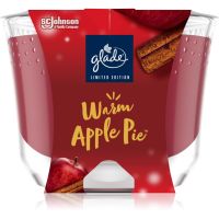 GLADE Warm Apple Pie lumânare parfumată cu parfum Apple, Cinnamon, Baked Crisp 224 g