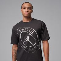 Jordan Dri-FIT Paris Saint-Germain Practice Tee Oil Grey - Pánske - Tričko Jordan - Sivé - IF3807-018 - Veľkosť: M