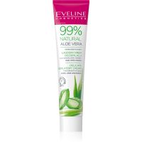 Eveline Cosmetics 99% Natural Aloe Vera krem łagodzący do depilacji do pach i okolic bikini 125 ml