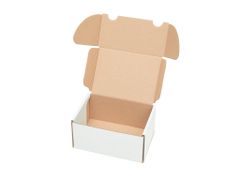 10 ks - Minikrabica/krabička 148x105x74 3VVL biela