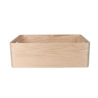 Ambia Home KOŠ DO REGÁLU, přírodní barvy