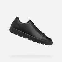 Black men's sneakers Geox Spherica Ecub-1 - Men's