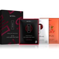 KORIKA KOREAN SKIN CARE ROUTINE SET OF 3 ANTI-AGING SHEET MASKS zestaw przeciw zmarszczkom