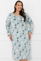 Noční košile Italian Fashion Sekvoj - bavlna Mátová 2XL
