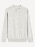 Celio Decoton Pullover Grau