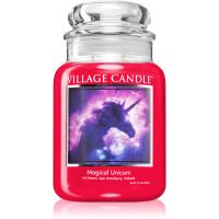 Village Candle Magical Unicorn lumânare parfumată (Glass Lid) 602 g