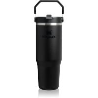 Stanley IceFlow™ Flip Straw Tumbler steklenica za vodo iz nerjavnega jekla Black 2.0 890 ml