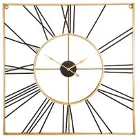 Ambia Home NÁSTENNÉ HODINY čierna, zlatá 71/71 cm