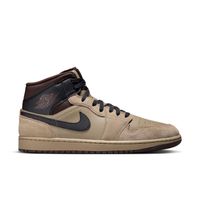Air Jordan 1 Mid "Khaki" - Pánske - Tenisky Jordan - Hnedé - HV6422-200 - Veľkosť: 44