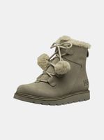 Khaki women's leather ankle winter boots HELLY HANSEN - Women's