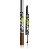 MAYBELLINE NEW YORK Brow Inserts fix na obočie s kefkou 2 v 1 odtieň 4 Medium Brown 1.25 ml