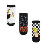 Cropp - 3-paket čarapa Johnny Bravo - crno