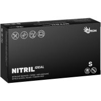 Espeon Nitril Ideal3 Black Puderfreie Handschuhe aus Nitril Größe S 100 St.