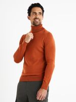 Celio Menos Rollkragen Orange