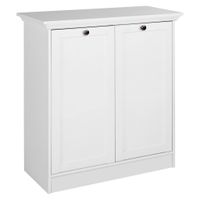 Carryhome KOMODA, biela, 80/90/35 cm