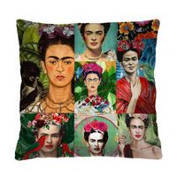 Bertoni Home Unisex's Square Pillow Modern Frida