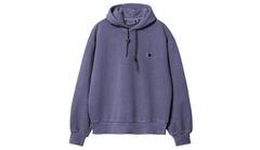 Carhartt WIP W' Hooded Nelson Sweatshirt Aura Dámske - Mikiny a mikiny s kapucou Carhartt WIP - Modrá - I032741_2BZ_GD-XS - Size: XS