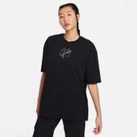 Jordan Essentials Wmns Short-Sleeve Graphic Tee Black - Dámske - Tričko Jordan - Čierne - DM3244-010 - Veľkosť: XS