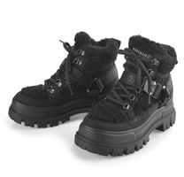 buty zimowe damskie - ASPHA COM MID WARM - BUFFALO - 1622328-BLK 40