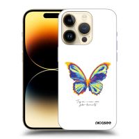 ULTIMATE CASE pro Apple iPhone 14 Pro - Diamanty White