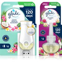 GLADE Electric scented oil Exotic Tropical Blossom + Relaxing Zen вигідна упаковка 3 кс