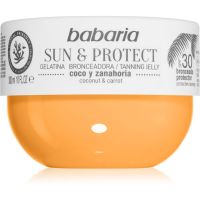 Babaria Tanning Jelly Sun & Protect защитен гел SPF 30 300 мл.