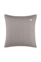 Lacoste Bavlnená obliečka na vankúš Lacoste L BLOCK Greige 65 x 65 cm