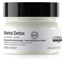 L’Oréal Professionnel Serie Expert Metal Detox globinsko hranilna maska za barvane in poškodovane lase 250 ml