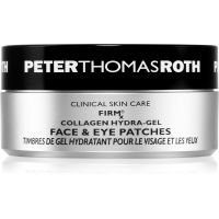 Peter Thomas Roth FIRMx Collagen Hydra-Gel Eye & Face Patches Feuchtigkeit spendende Gelpolster für Gesicht und Augenpartien 90 St.