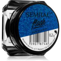 Semilac Flash Glitzer-Puder für Nägel Farbton Holo Blue 691 0,2 g