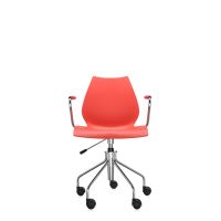 Maui Office s područkami červená Kartell