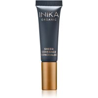 INIKA Organic Sheer Coverage kremasti korektor za prekrivanje protiv podočnjaka nijansa Vanilla 10 ml