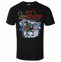 Herren T-Shirt Beach Boys - Live-Drawing - SCHWARZ - ROCK OFF M