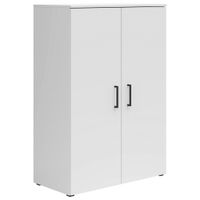 Carryhome KOMODA, biela, 80/115/40 cm