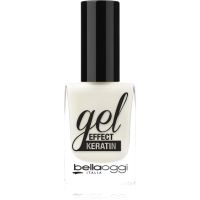 bellaoggi Gel Effect Keratin Nail Polish Nagellack Farbton Milky White 10 ml