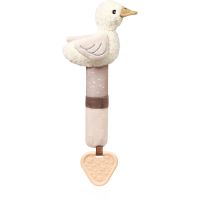 BabyOno Goose Zoe 3m+ pískací hračka s kousátkem 1 ks