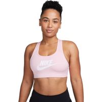 Nike SWSH CB FUTURA GX BRA W Дамско спортно бюстие, розово, размер