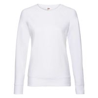 White classic light sweatshirt Fruit of the Loom