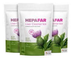 Hepafar Liver Cleanse tea 1+2 GRATIS