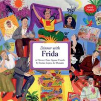 Dinner with Frida - Iratxe Lopez de Munain - puzzle z kategorie 500 - 1000 dílků