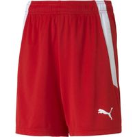 Puma TEAMLIGA SHORTS JR Спортни шорти за момчета, червено, размер